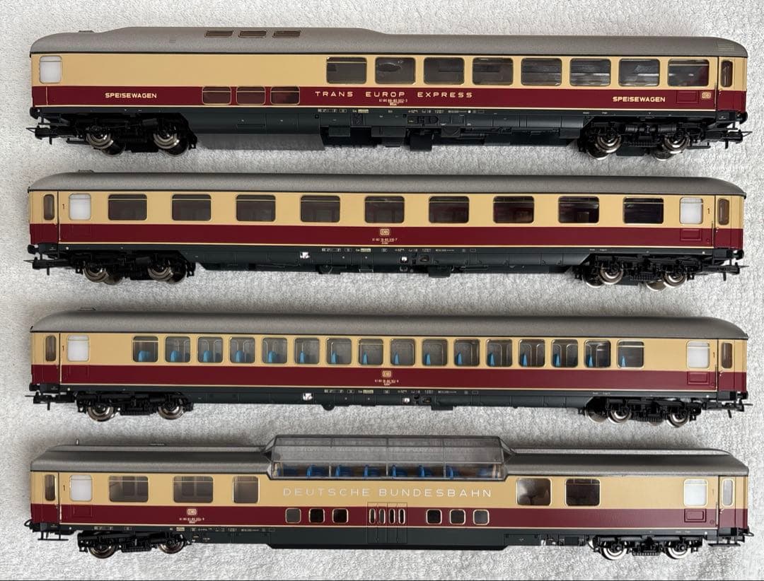 鉄道模型 Lima WAGEN RHEINGOLD 1968