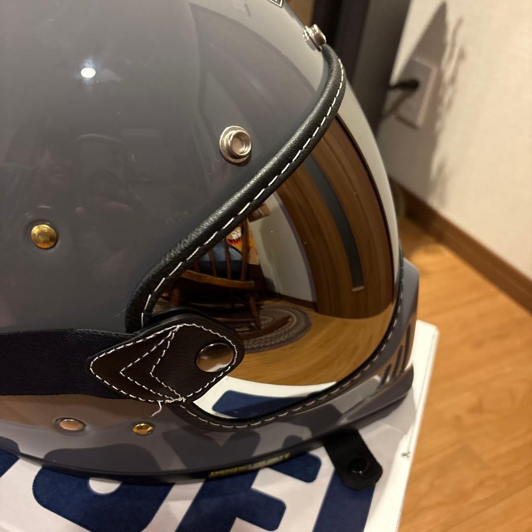 SHOEI EX-ZERO フルフェイス 外装コーティング済 ミラーシールド付き