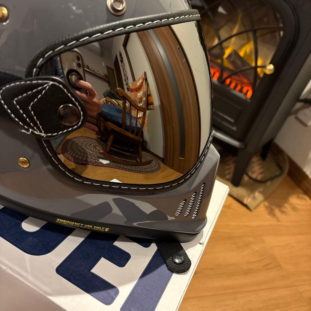 SHOEI EX-ZERO フルフェイス 外装コーティング済 ミラーシールド付き