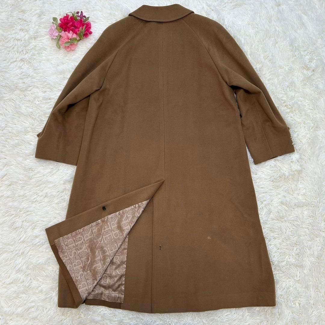 【極美品/L】バーバリー チェスターコート アウター カシミヤ100% Aライン