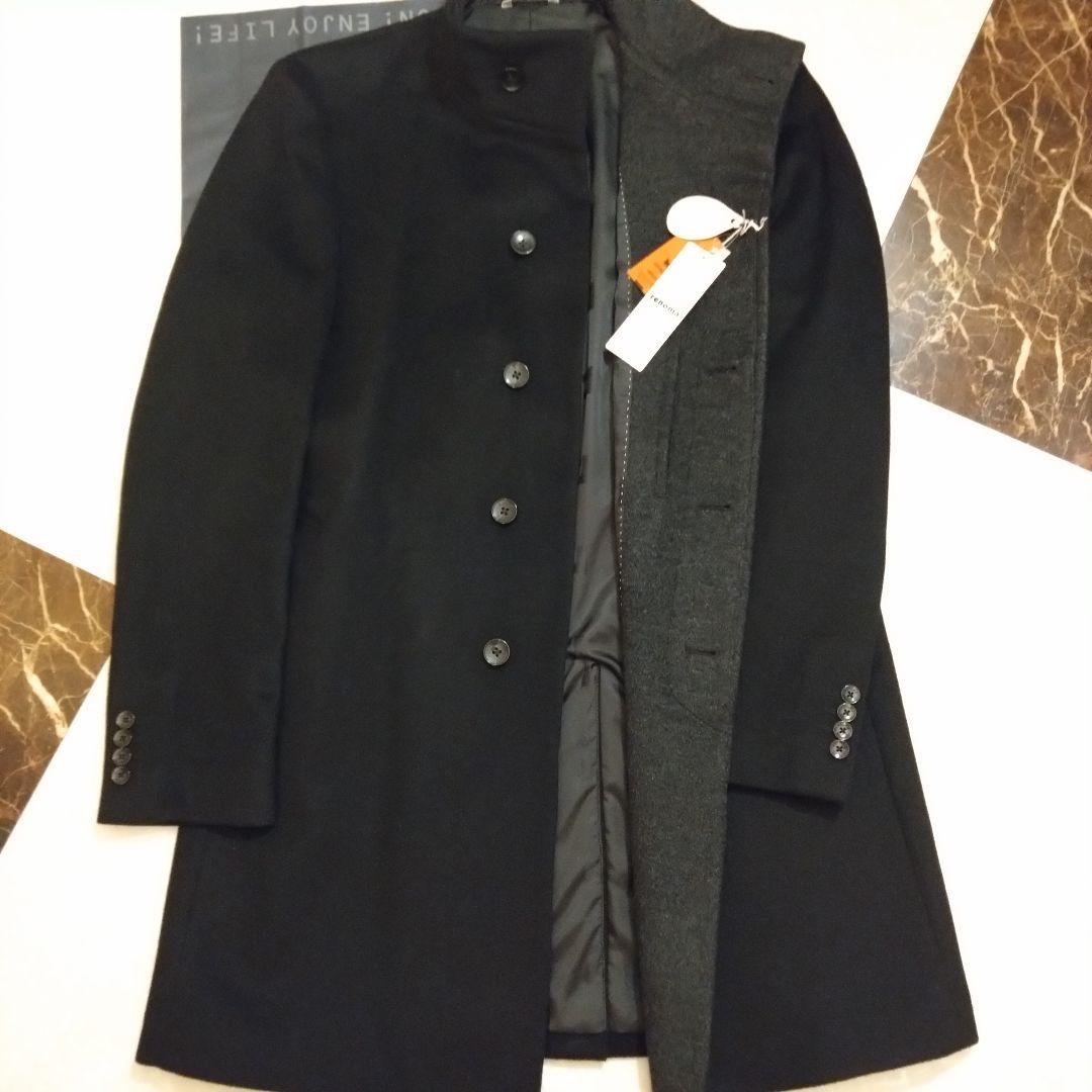 M様リクエスト タグ付★renoma HOMME ウール スタンドコート