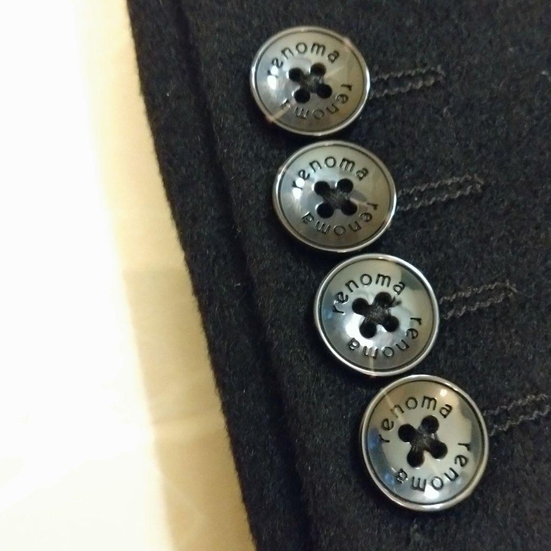 M様リクエスト タグ付★renoma HOMME ウール スタンドコート