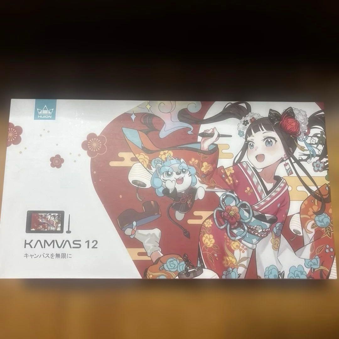 HUION 液タブ 液晶ペンタブレット Kamvas 12