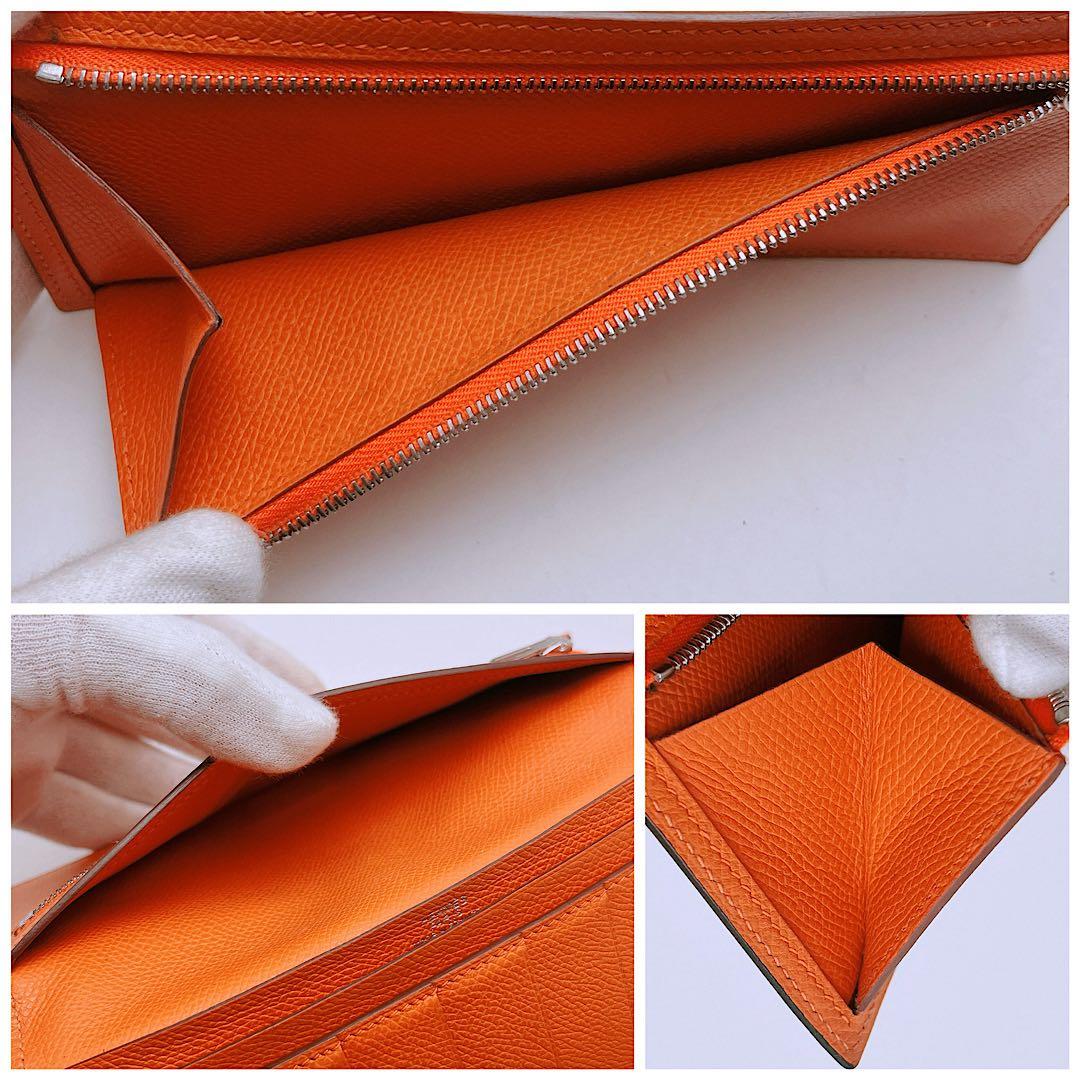 ✨海外輸入品✨値下げ不可⚠️HERMES エルメス べアン デュプリ 三つ折り