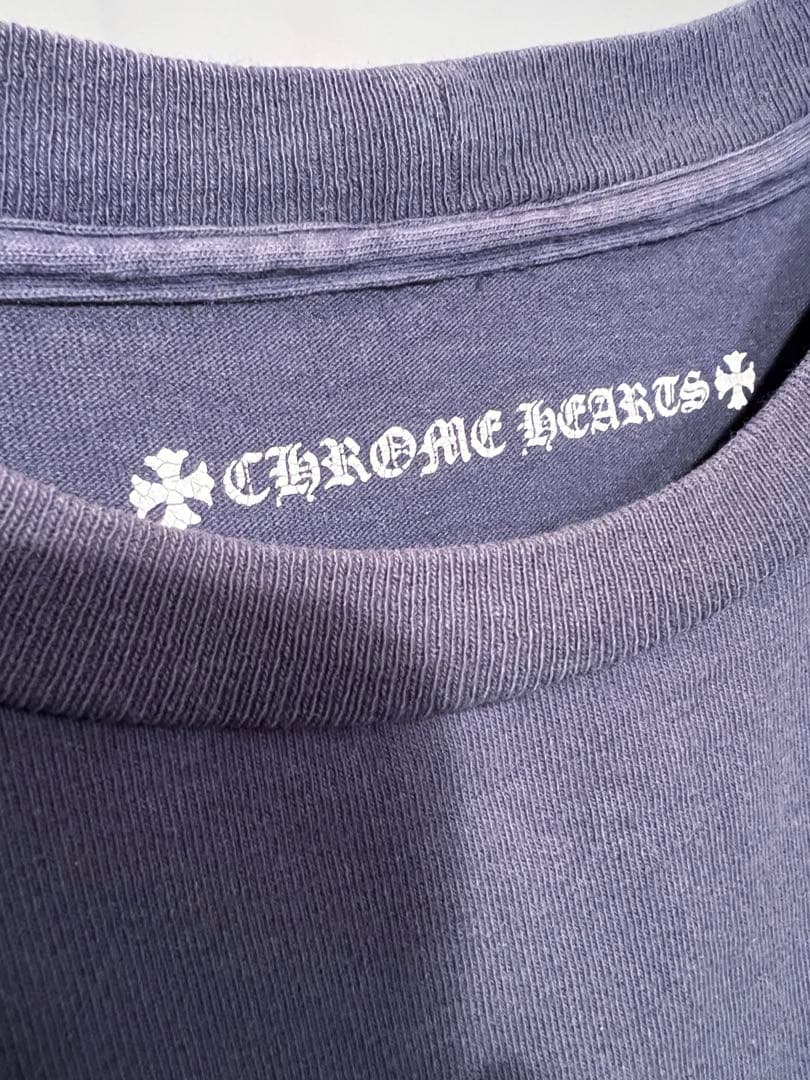 クロムハーツ　マッティボーイ　長袖Tシャツ　ロンT ネイビー