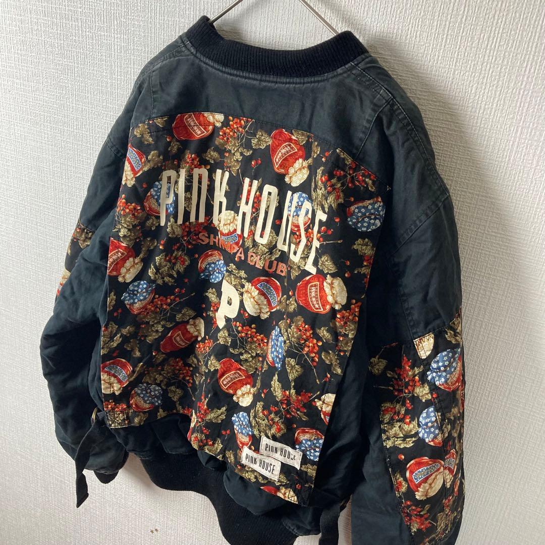 512 PINKHOUSE ma-1 ストロベリー　ジャム　ラズベリー　派手