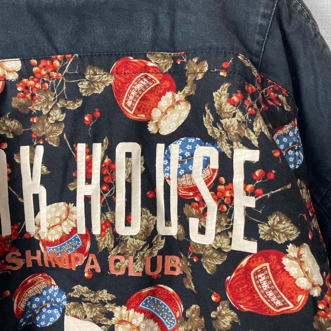 512 PINKHOUSE ma-1 ストロベリー　ジャム　ラズベリー　派手