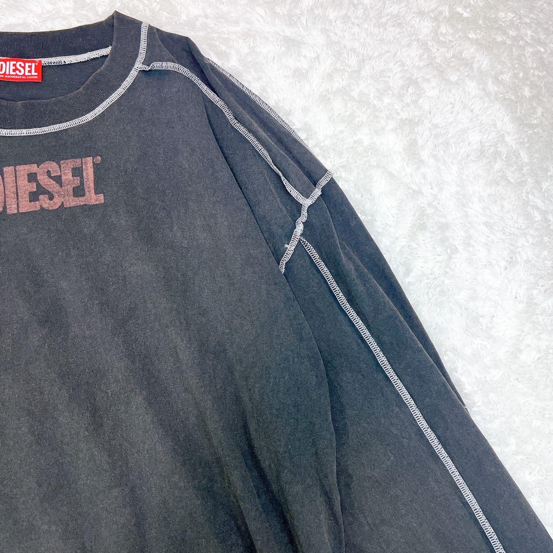 DIESEL ロングTシャツ T-CRAOR-LS 3XL