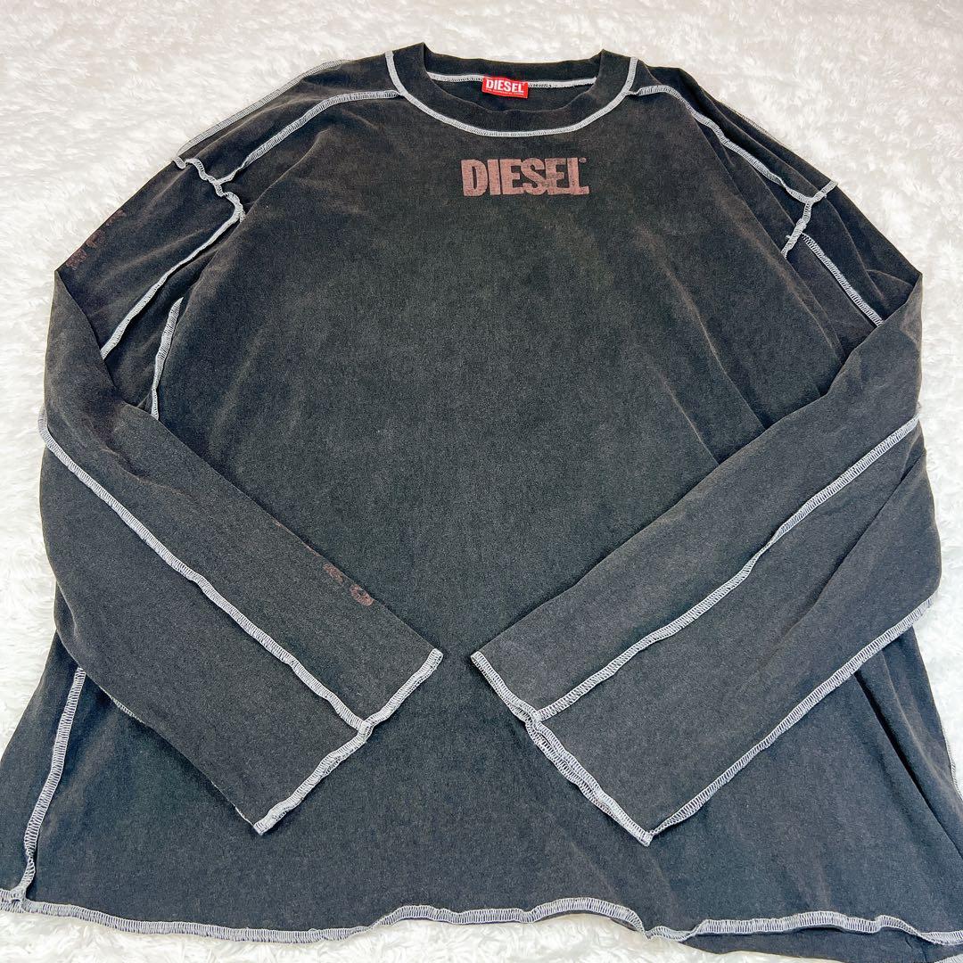 DIESEL ロングTシャツ T-CRAOR-LS 3XL