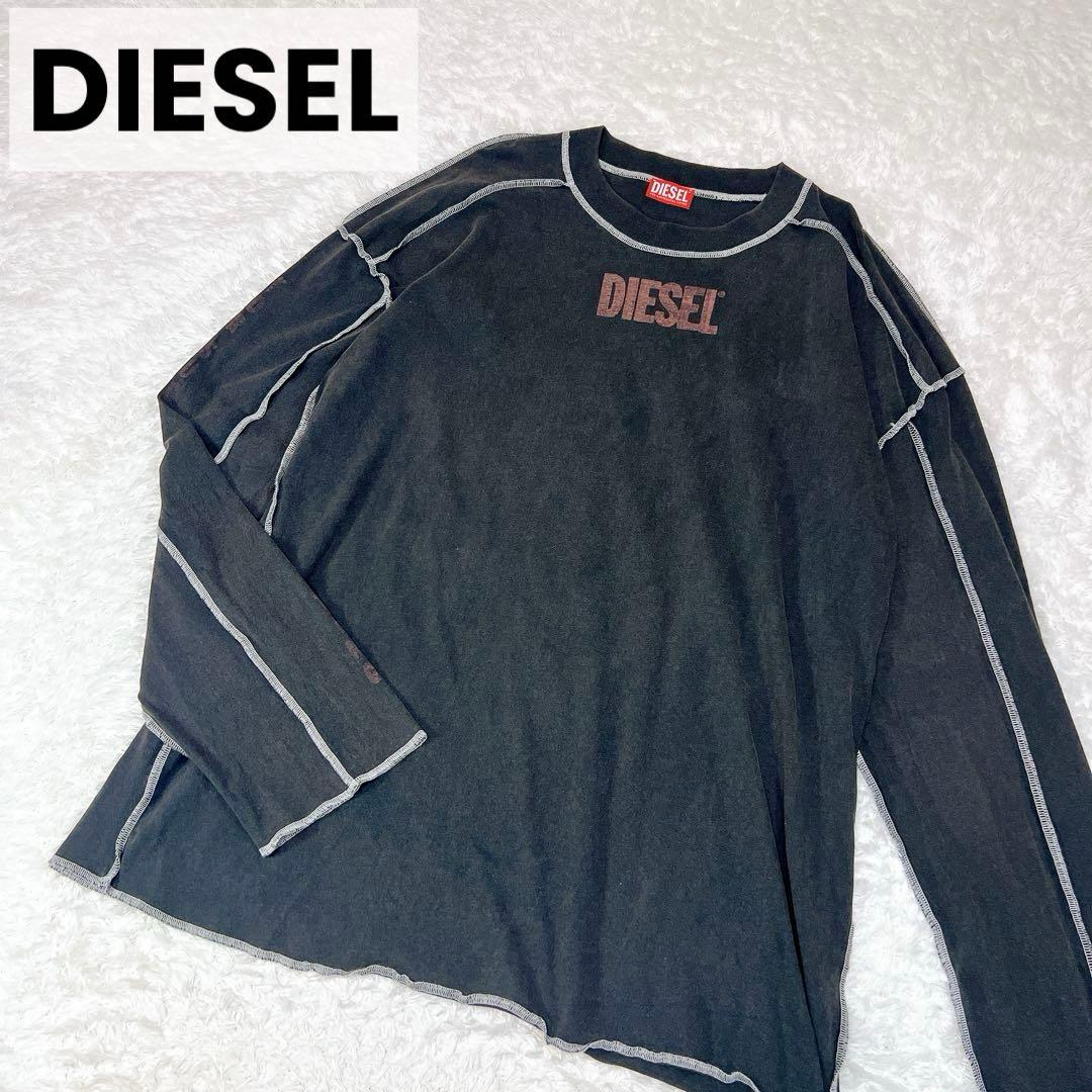 DIESEL ロングTシャツ T-CRAOR-LS 3XL
