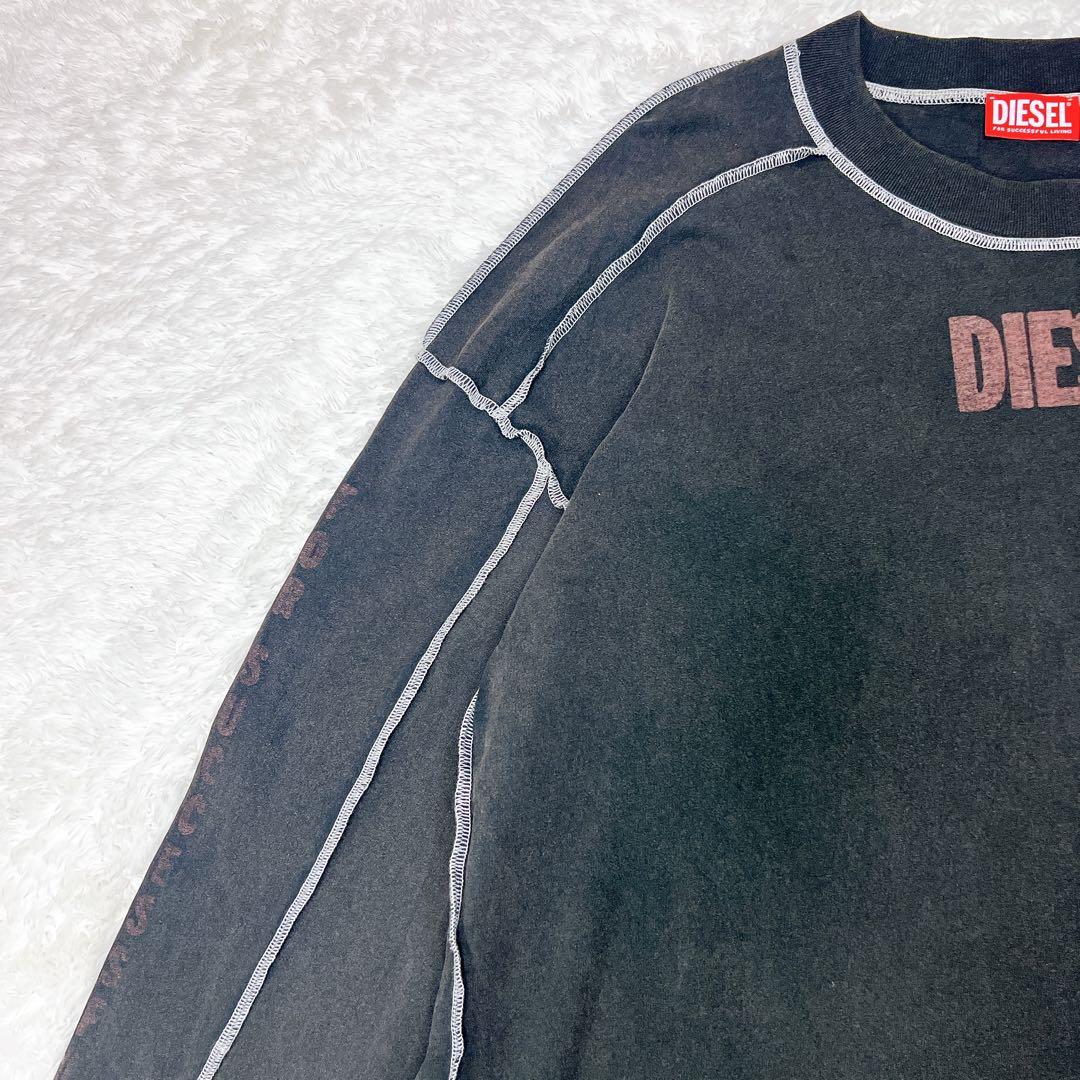 DIESEL ロングTシャツ T-CRAOR-LS 3XL