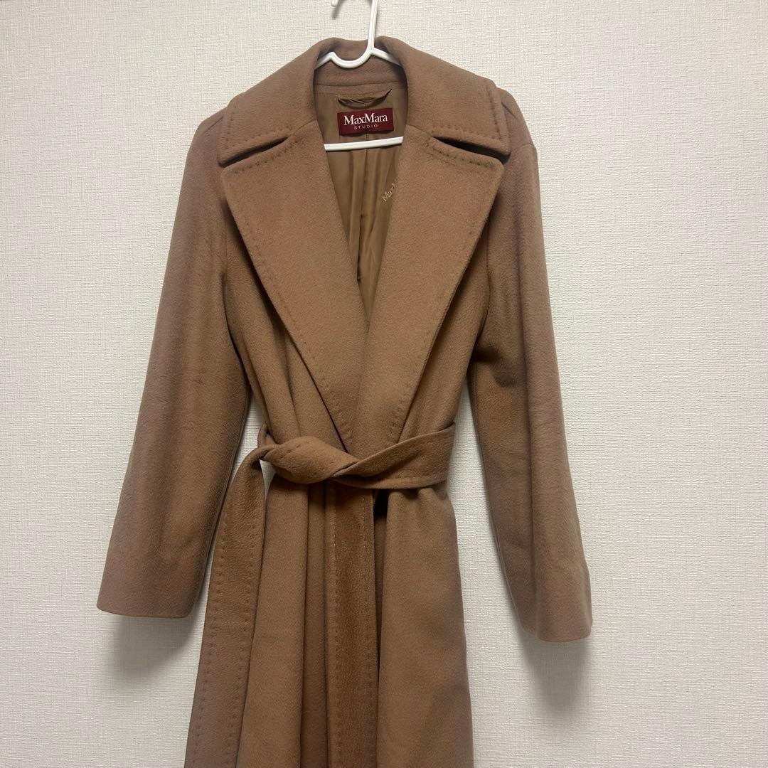 Maxmara Studio ピュアヴァージンウールコート