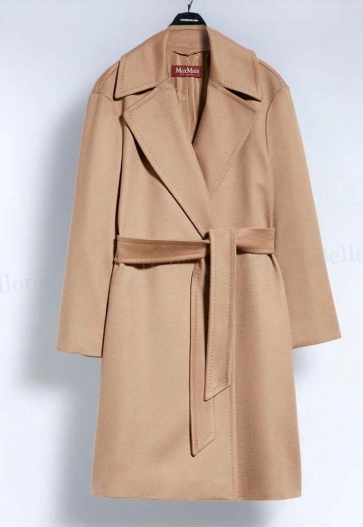 Maxmara Studio ピュアヴァージンウールコート