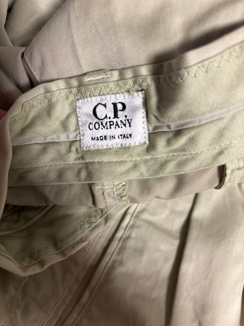 C.P. COMPANY パンツLAMPOジップ イタリア製 00s テック素材