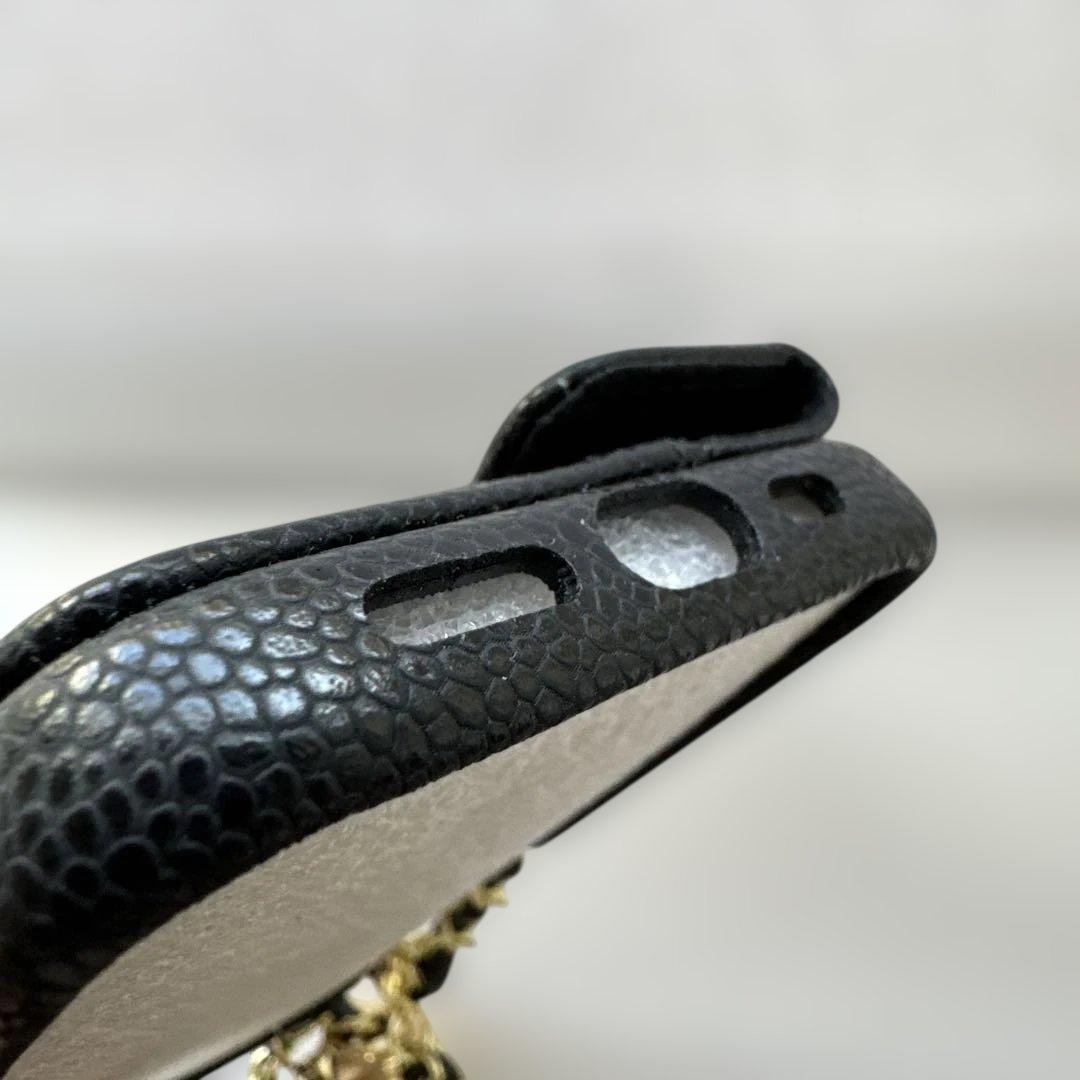 【CHANEL ノベルティ】新品キルティングiPhone15PRO スマホケース