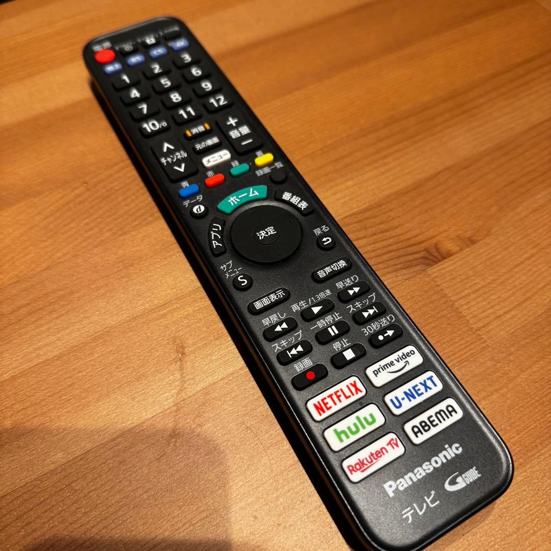 【超美品】Panasonic 40型4K液晶TV 2022年式 引取りで値引き可