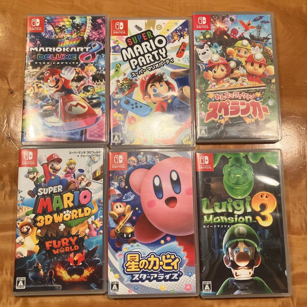 Nintendo Switchソフト　6本セット