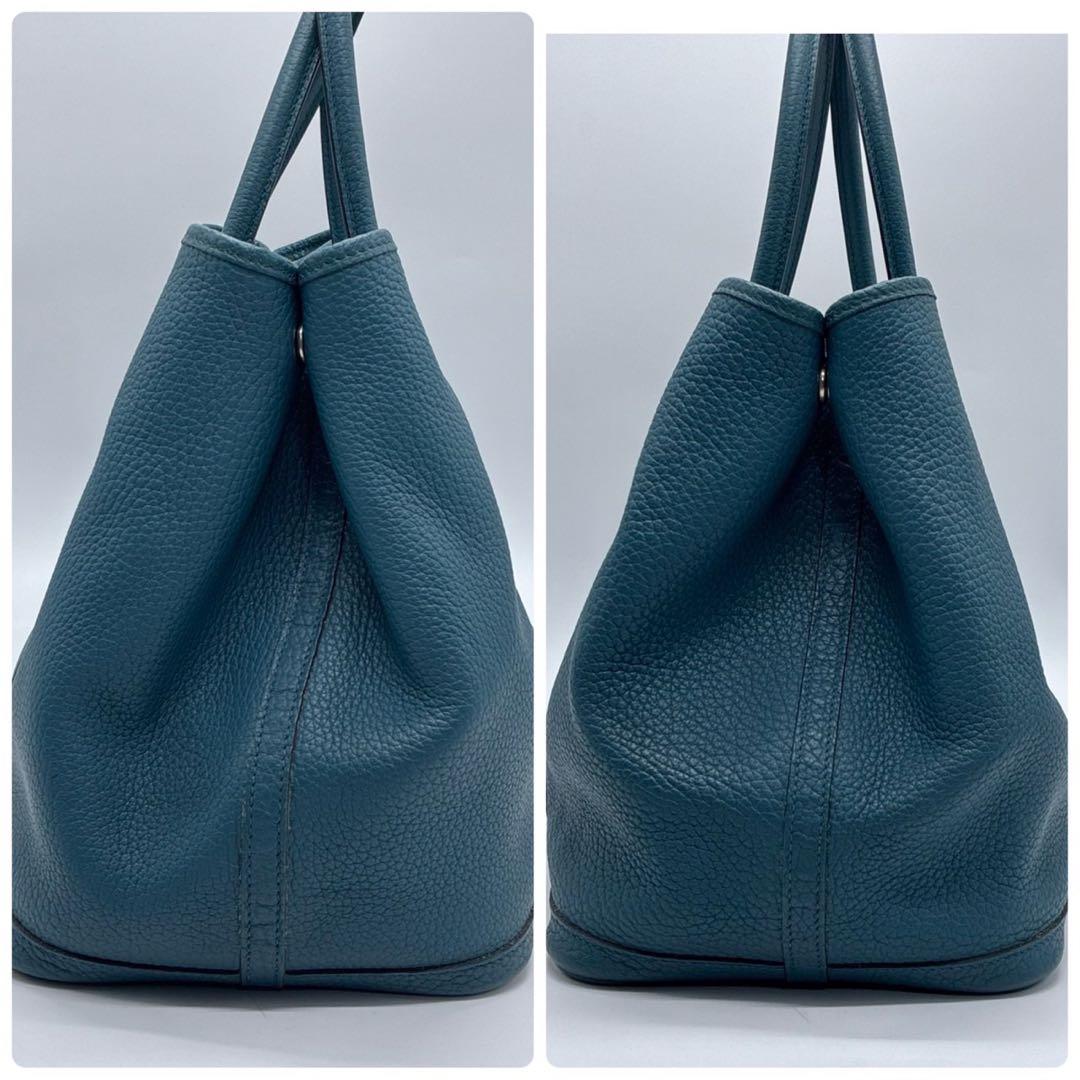 エルメス ガーデンパーティ レザー ネゴンダ トートバッグ