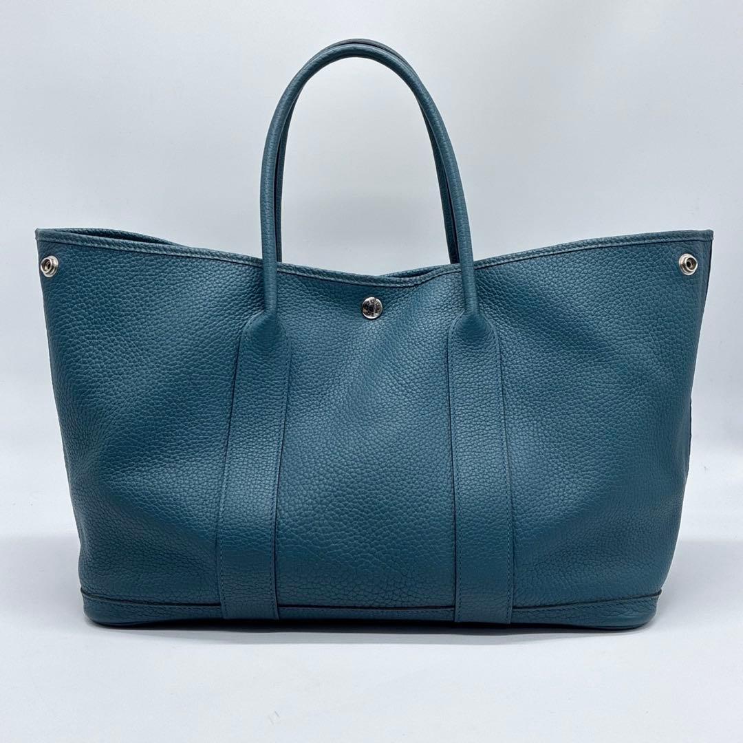 エルメス ガーデンパーティ レザー ネゴンダ トートバッグ