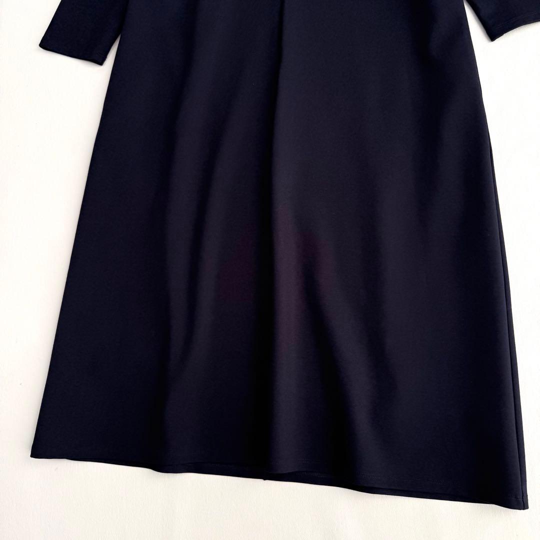 新品✨マッキントッシュロンドン✨ストレッチポンチワンピース　ネイビー　Mサイズ
