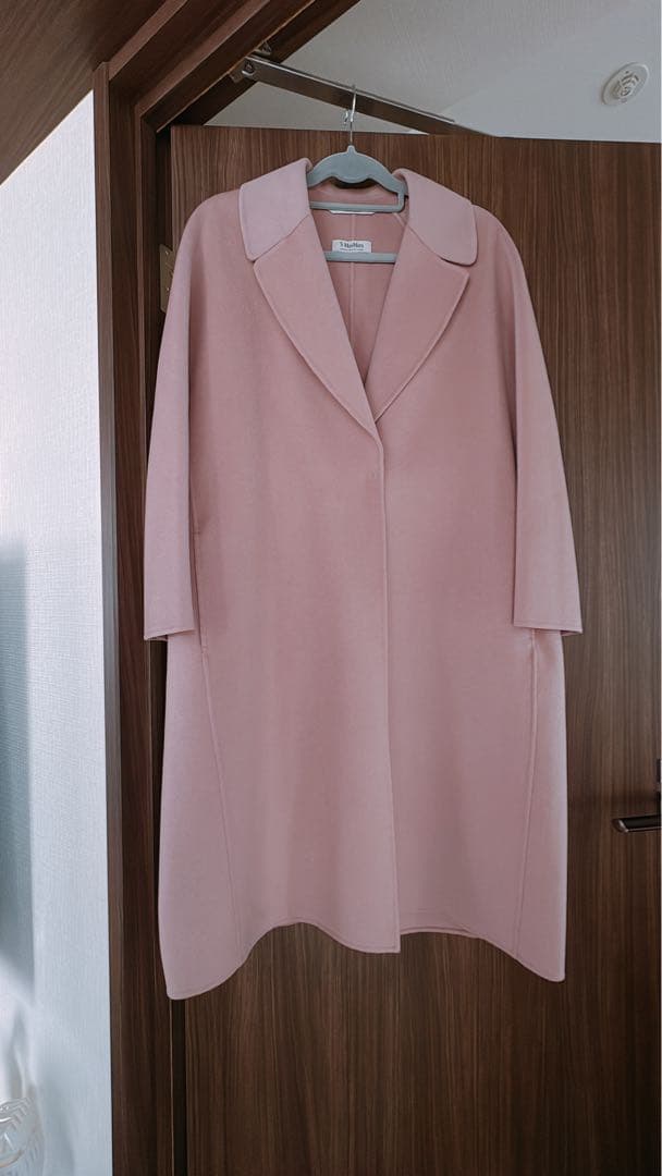 最終値下げコート　マックスマーラ　ピンク