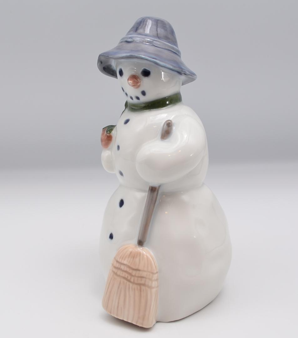 木を持つ少年／スノーマン　２体セット　★ロイヤルコペンハーゲン　ご成約済み