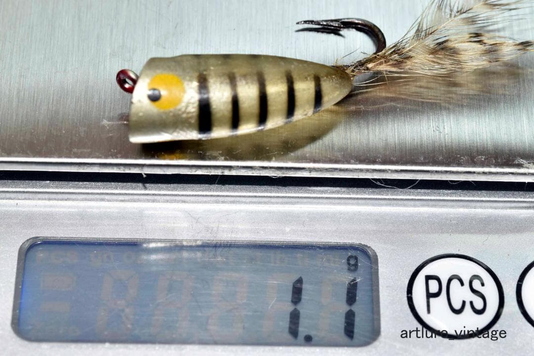 ルアー・フライ POPPER CHUGGER heddon FLY LURE 5075-B4