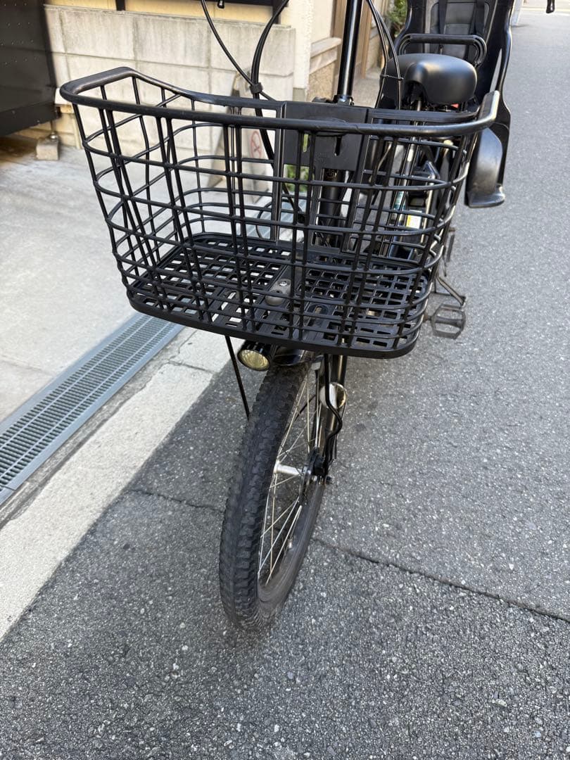 大阪府　子供乗せ　ヤマハ　電動自転車チャイルドシート付き