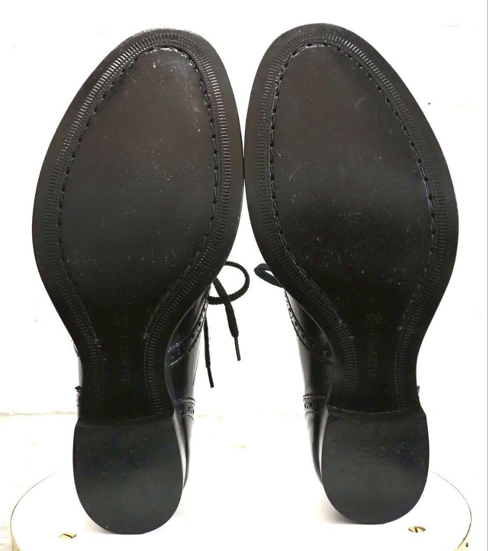 Nemeth ネメス カモノハシ レザーシューズ 26 ブラック