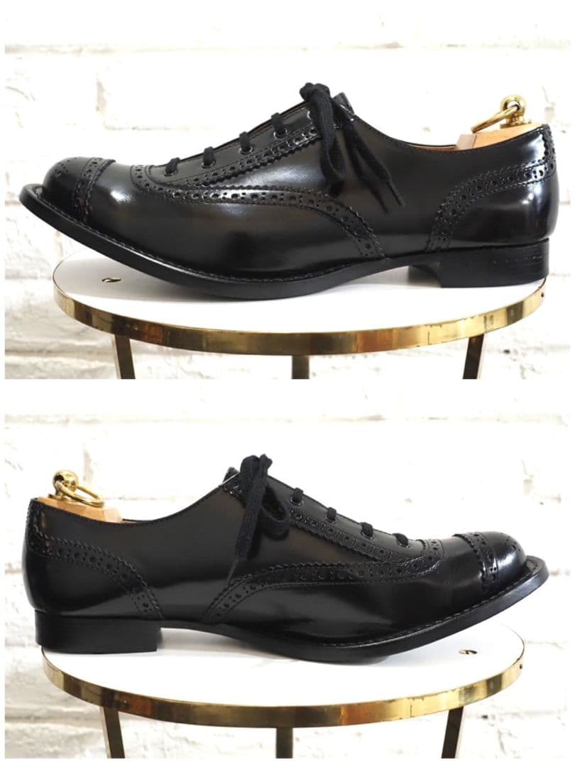 Nemeth ネメス カモノハシ レザーシューズ 26 ブラック