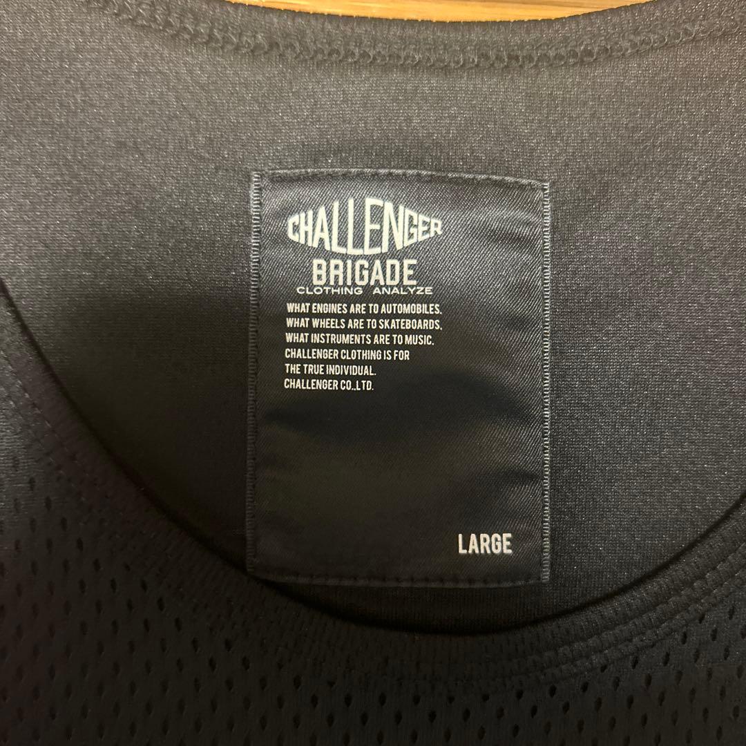 ♠️激レア！♠️ CHALLENGER ロゴ　メッシュ　タンクトップ size L
