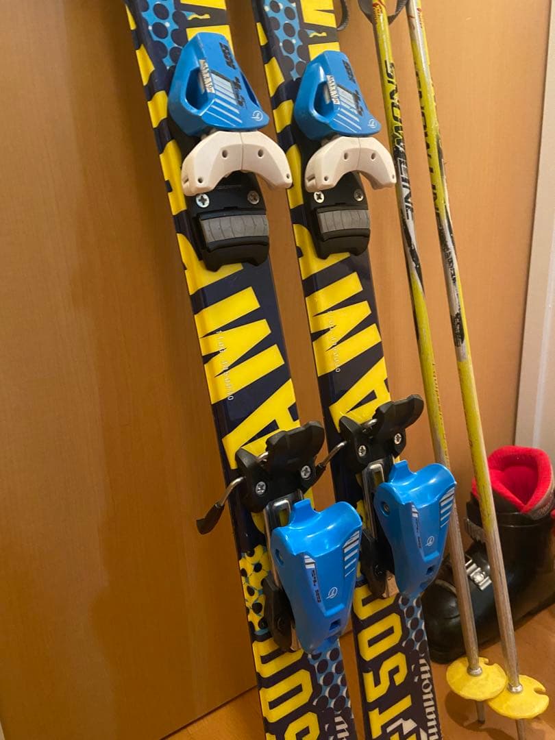 ジュニアスキーセット　板110cm/ブーツ21cm 中古