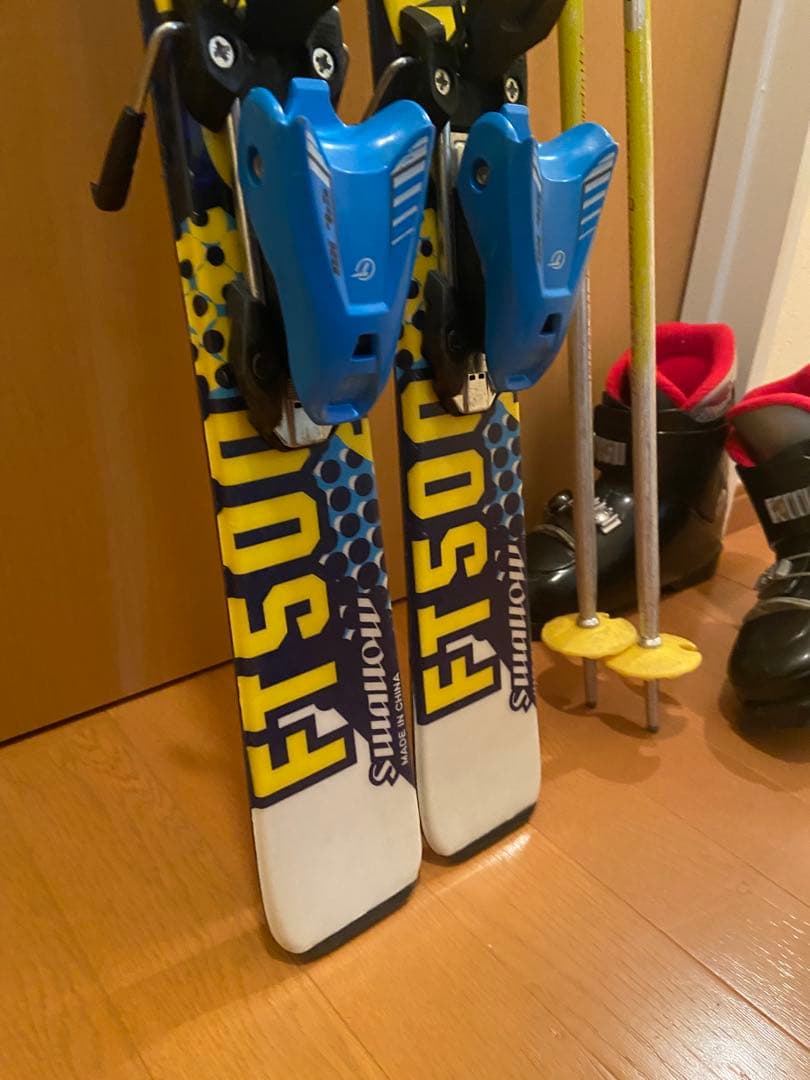 ジュニアスキーセット　板110cm/ブーツ21cm 中古
