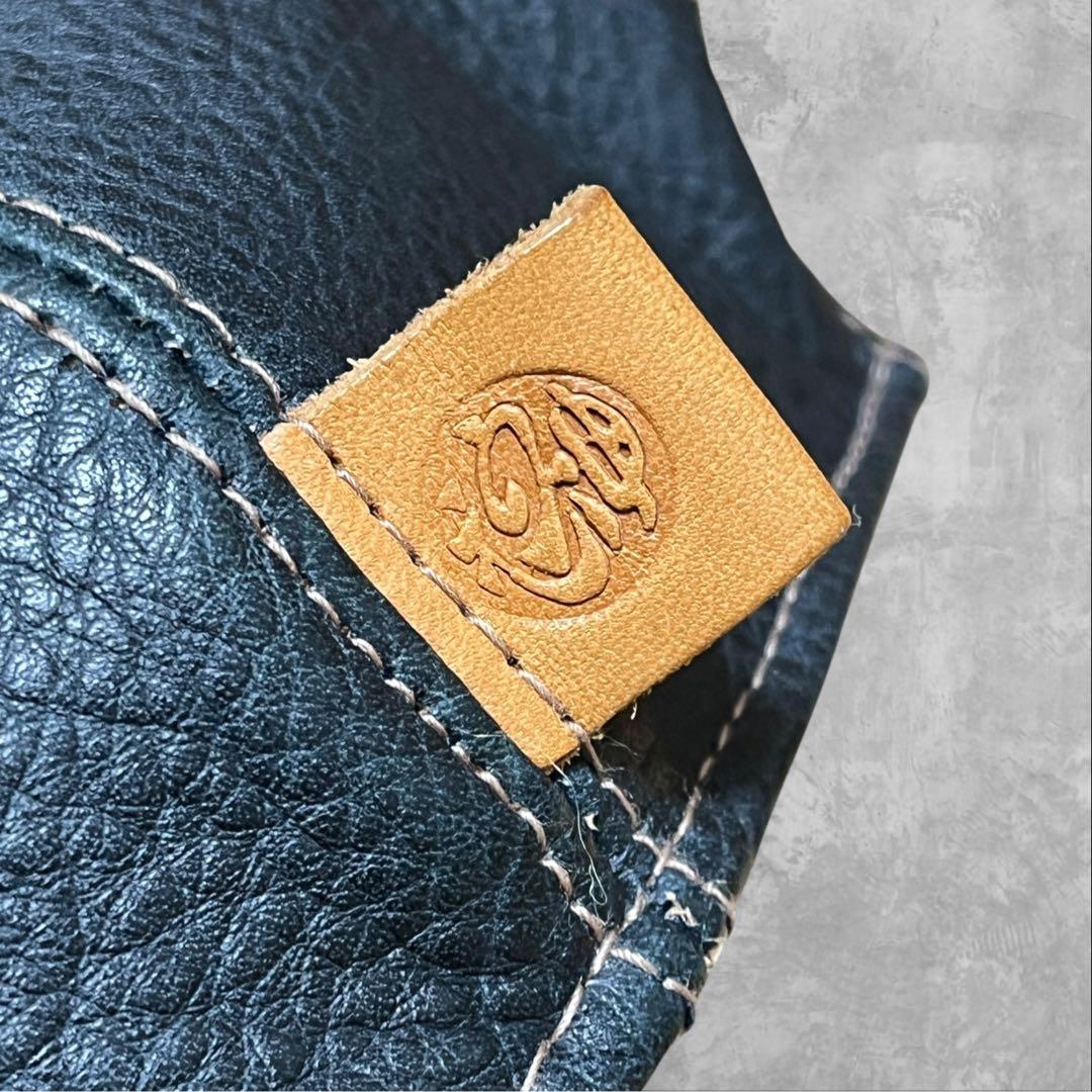 天神ワークス　JODHPURS CAP: CH03 キャップ　M レザー　牛革