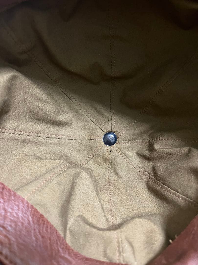 天神ワークス　JODHPURS CAP: CH03 キャップ　M レザー　牛革