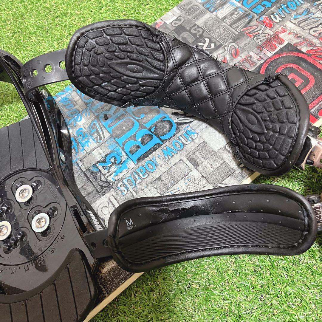 王道 BURTON CLASH スノボ ビンディングCUSTOM 151cm