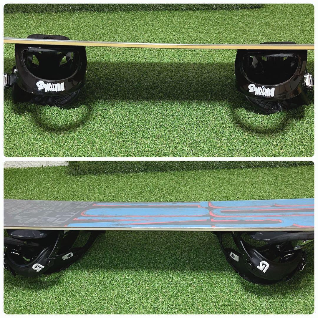 王道 BURTON CLASH スノボ ビンディングCUSTOM 151cm