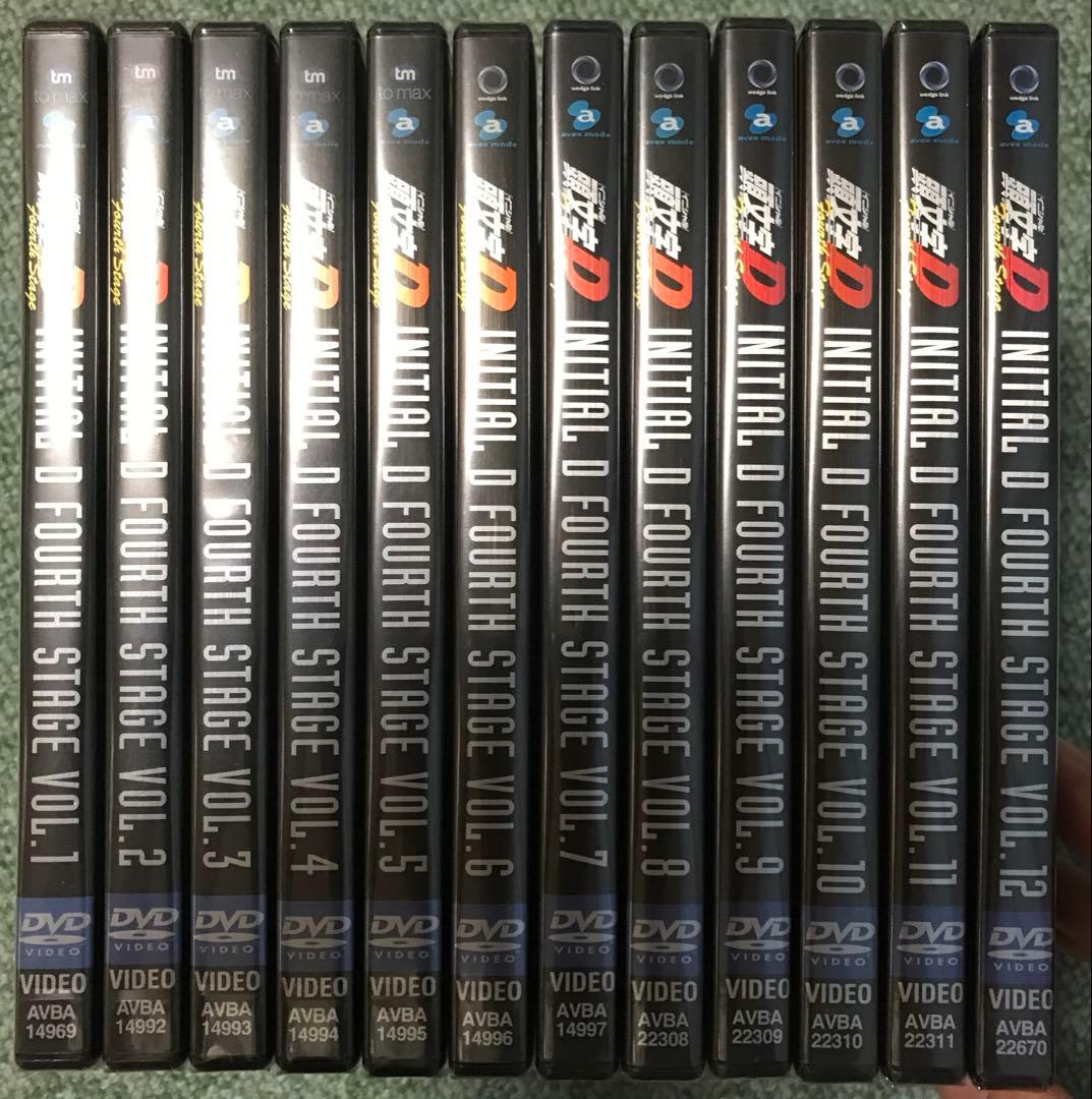 頭文字(イニシャル)D Fourth Stage VOL.1〜12 DVD
