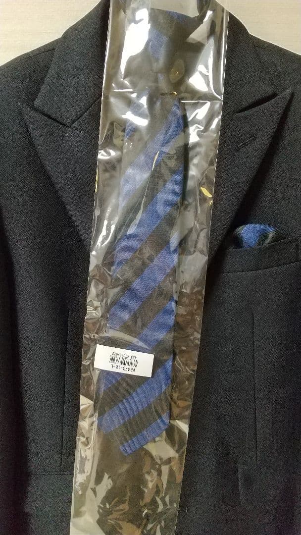 【美品】ジュニアスーツ　6点セット　150cm・ネイビー