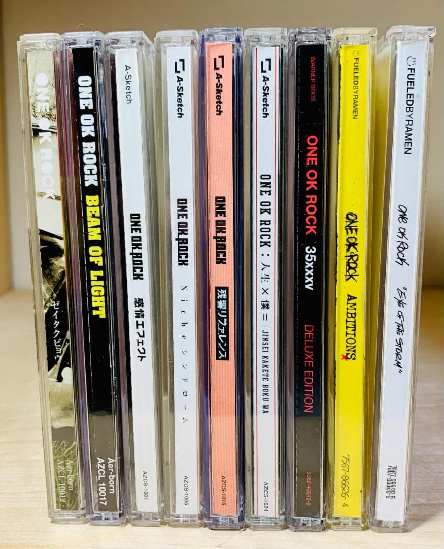 ONE OK ROCK CD アルバム 9枚セット (日本盤 & 海外盤)
