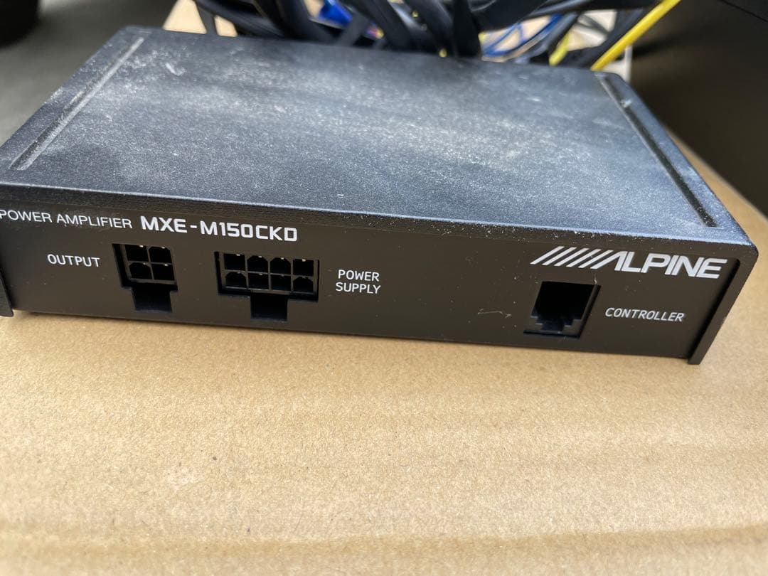 ALPINE SWE-1200 配線一式付き　中古　ジャンク