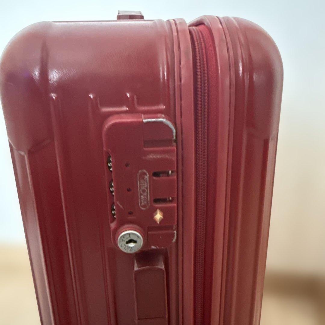 RIMOWA サルサ　レッド キャリーケース　機内持ち込み可