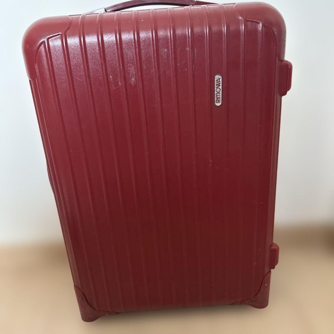 RIMOWA サルサ　レッド キャリーケース　機内持ち込み可