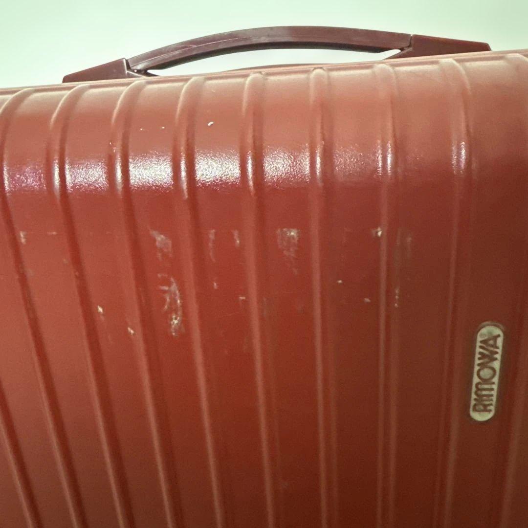 RIMOWA サルサ　レッド キャリーケース　機内持ち込み可