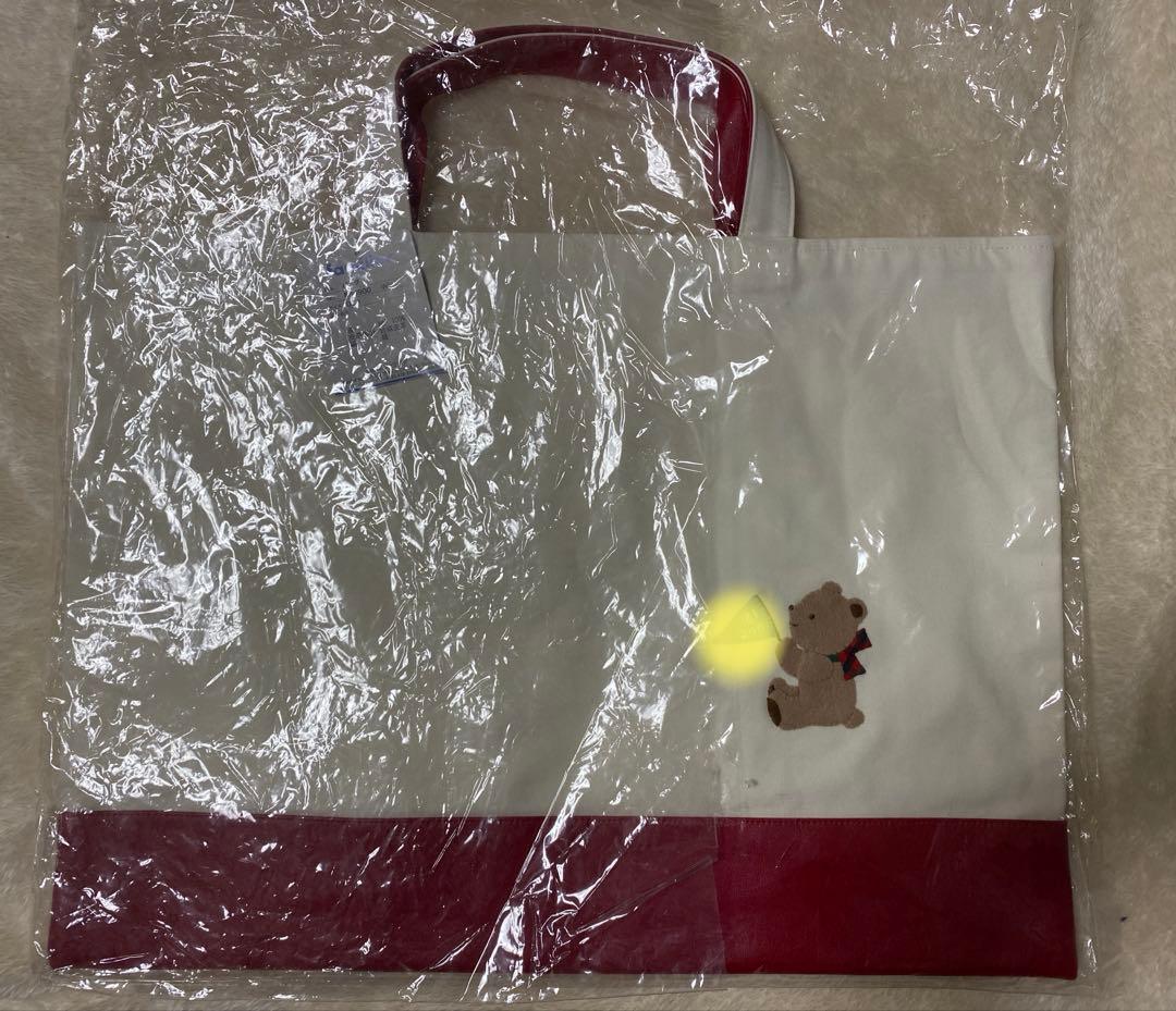 お値下げ‼︎☆新品未開封☆ファミリア デニムバッグ限定 シリアルナンバー 白