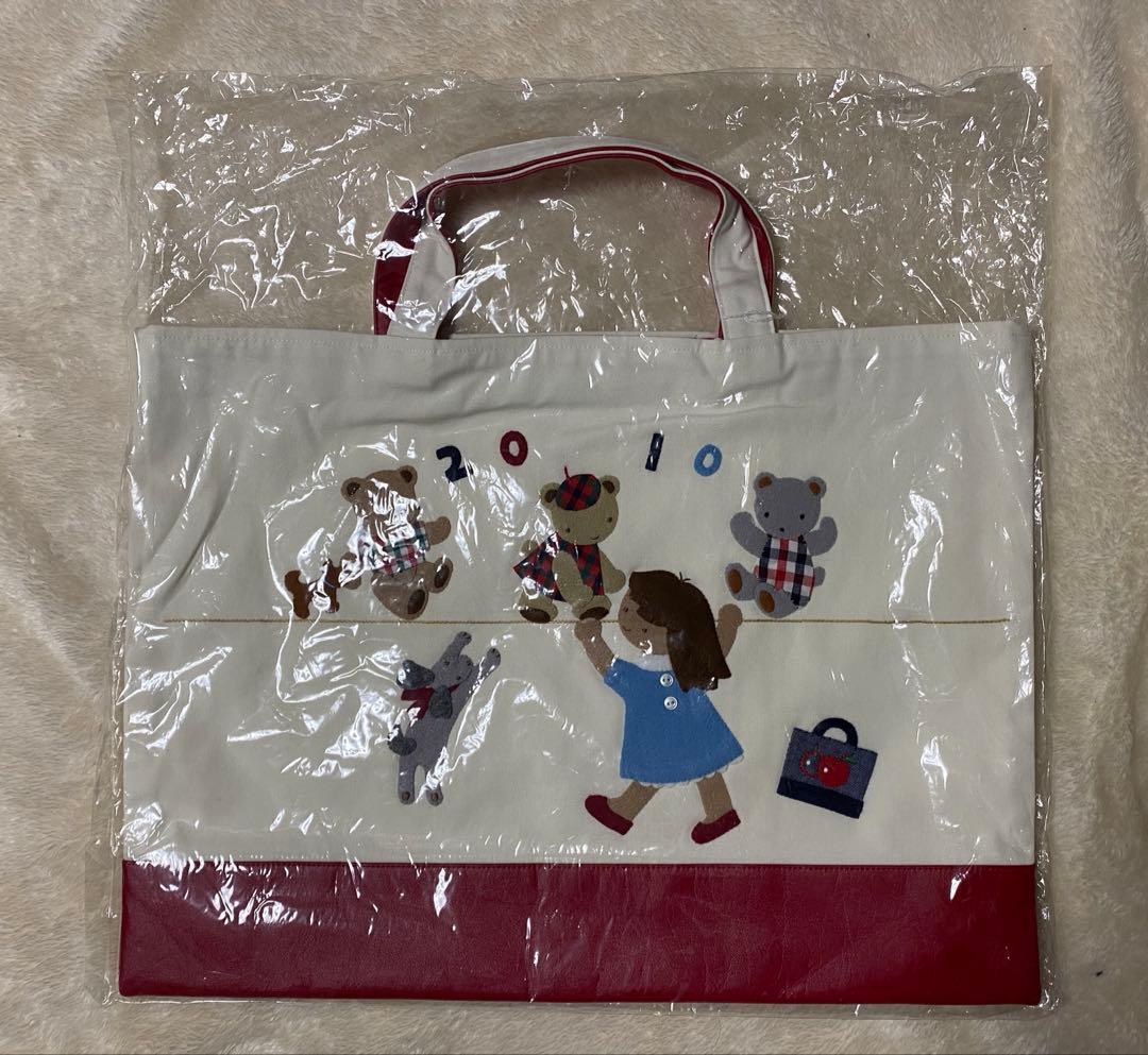 お値下げ‼︎☆新品未開封☆ファミリア デニムバッグ限定 シリアルナンバー 白