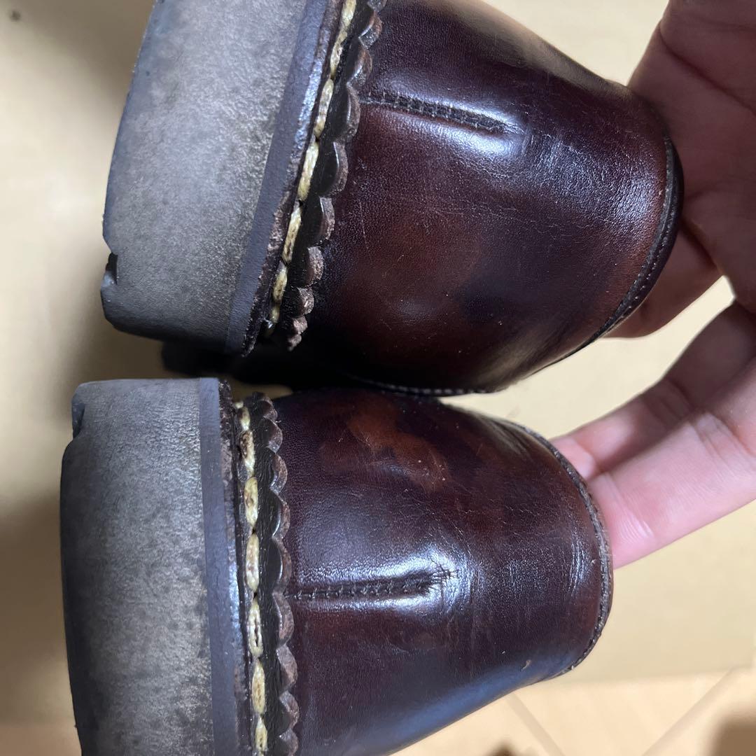 Paraboot ReimsパラブーツランスMARRON LIS CAFE6.5