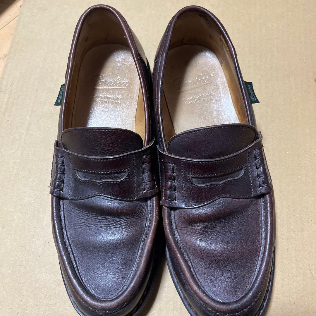 Paraboot ReimsパラブーツランスMARRON LIS CAFE6.5
