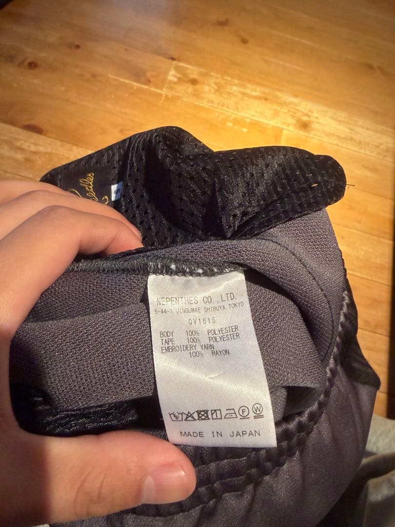 Needles トラックパンツ バレルレッグ