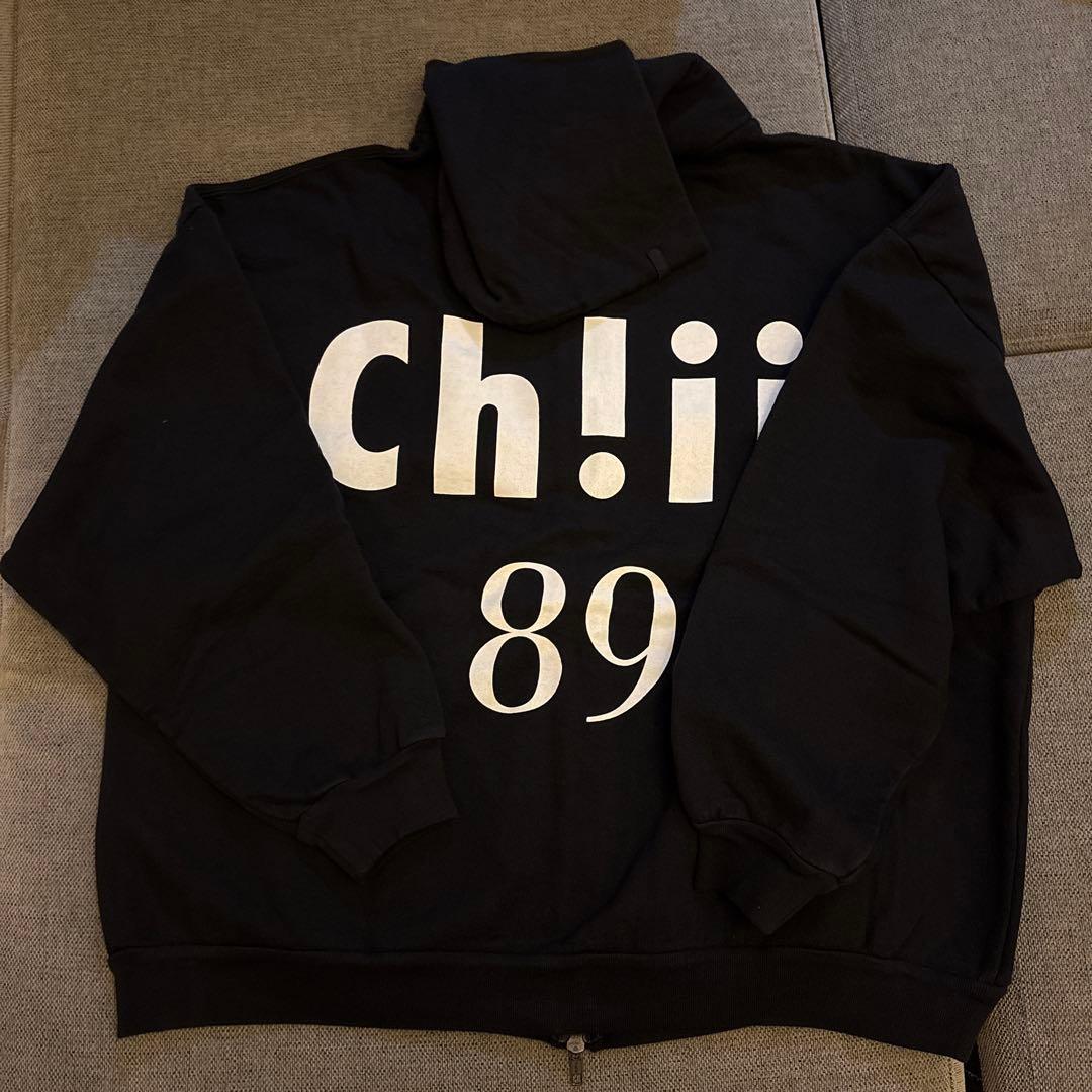 新品　Back print Zip Foodie チーバック chiiiibag